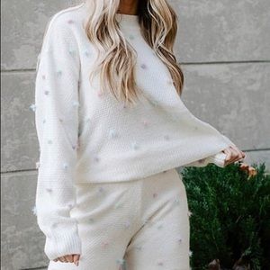 Kittenish sweater set